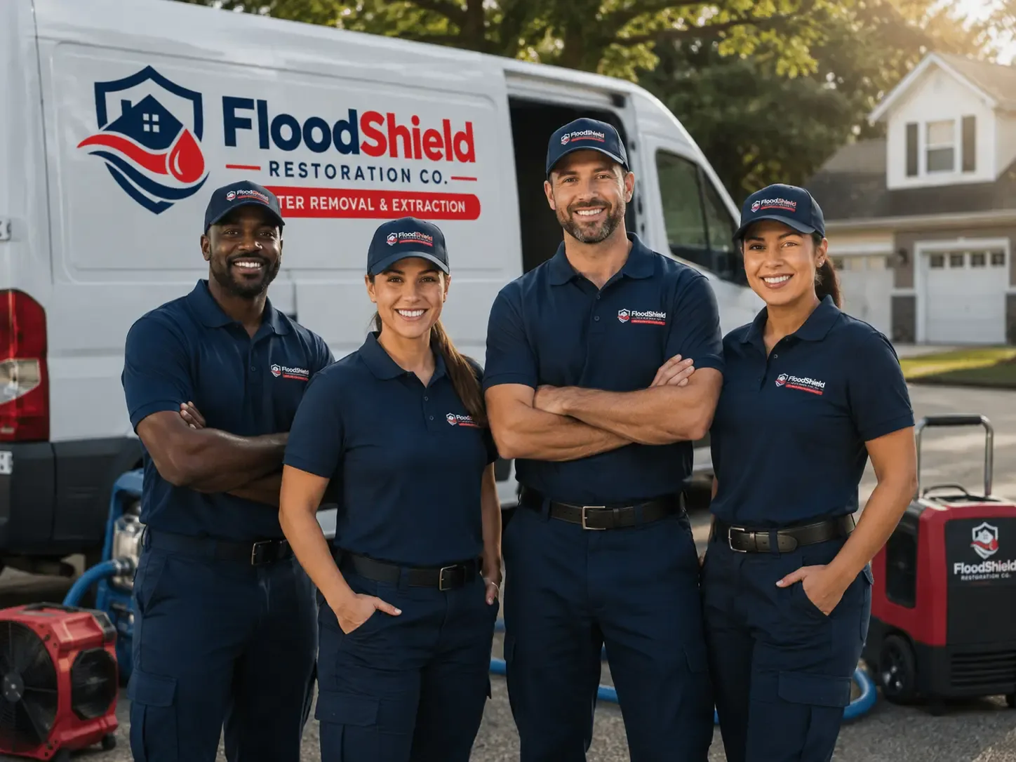Flood Damage Restoration company in Moxahala, OH